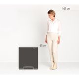 Brabantia Bo Prullenbak - 2 x 30 Liter - Soft Beige - Afvalscheiding