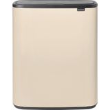 Brabantia - Bo Touch Bin - Prullenbak - Soft Beige - 60 Liter