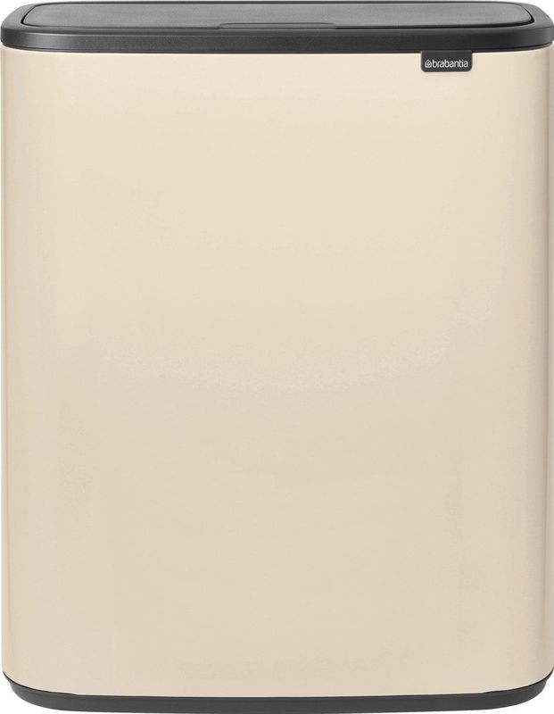 Brabantia - Bo Touch Bin - Prullenbak - Soft Beige - 60 Liter