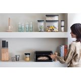 Brabantia Broodtrommel - met Schuifdeksel - Medium - Matt Black