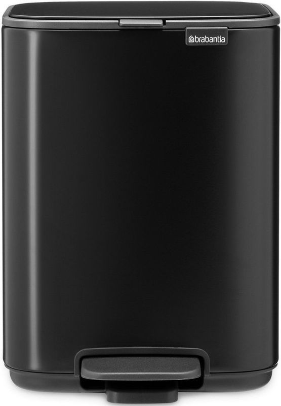 Brabantia - Bo - Pedaalemmer - Matt Black - 4 l