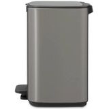 Brabantia - Bo Pedaalemmer - Platinum - 7 l - Ruimtebesparend