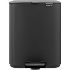 Brabantia - Bo - Pedaalemmer - 12 l - Mineral Infinite Grey