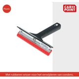 Vileda - IJskrabber - Kunststof - Met Rubberen Wisser - Schaafbreedte 17cm