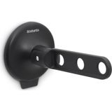 Brabantia Inklapbare Kledinghaak - met Zuignap - Black