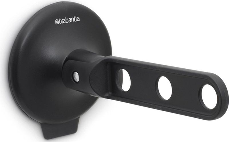Brabantia Inklapbare Kledinghaak - met Zuignap - Black