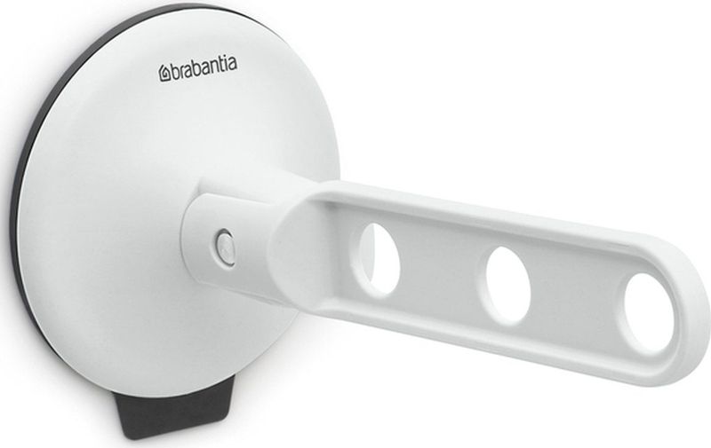 Brabantia Inklapbare Kledinghaak - met Zuignap - Light Grey