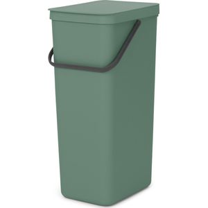 Brabantia - Sort & Go Prullenbak - Fir Green - 40 Liter - Ruimtebesparend
