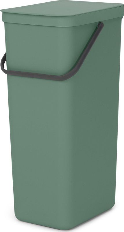 Brabantia - Sort & Go Prullenbak - Fir Green - 40 Liter - Ruimtebesparend