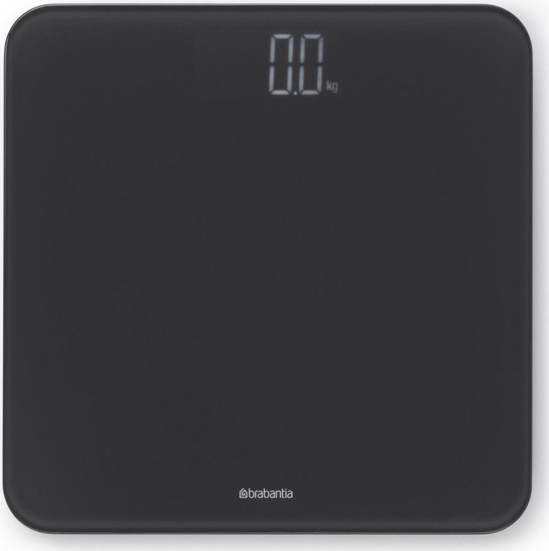 Brabantia ReNew Personenweegschaal Digitaal - op Batterijen - Dark Grey