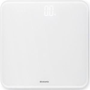 Brabantia ReNew Personenweegschaal - Digitaal - Wit - Op Batterijen