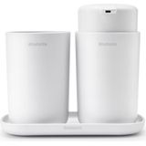 Brabantia ReNew Badkameraccessoires Set 3 delig White