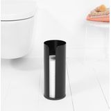 Brabantia - ReNew - Reserverolhouder - Matt Black - Vrijstaand - Capaciteit 3 Rollen