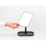 Brabantia - ReNew Make-up Spiegel - Dark Grey - met Accessoireschaal