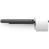 Brabantia - MindSet - WC Rolhouder - Mineral Infinite Grey - Hangend - Met Plankje