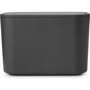 Brabantia MindSet Badkamer Afvalbakje - Dark Grey