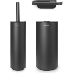 Brabantia - MindSet - Toiletaccessoires - Mineral Infinite Grey - 3-delig