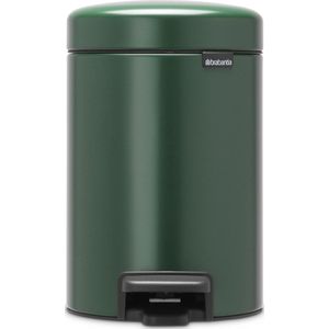 Brabantia - NewIcon - Prullenbak - Pine Green - 3 Liter - Kunststof Binnenemmer