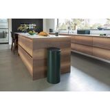 Brabantia - Touch Bin - Afvalemmer - Pine Green - 30 Liter - Kunststof Binnenemmer