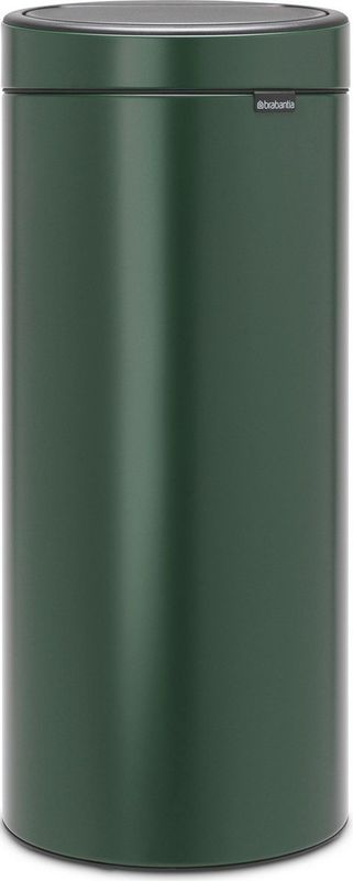 Brabantia - Touch Bin - Afvalemmer - Pine Green - 30 Liter - Kunststof Binnenemmer