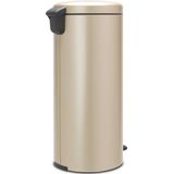 Brabantia - NewIcon - Prullenbak - Metallic Gold - Metaal - 30L