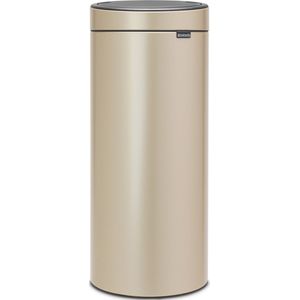 Brabantia - Touch Bin - Prullenbak - Metallic Gold - 30 liter