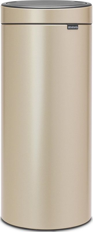 Brabantia - Touch Bin - Prullenbak - Metallic Gold - 30 liter