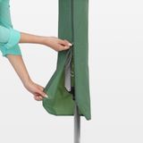 Brabantia Topspinner Droogmolen - met Metalen Grondanker - 60 m - Metallic Grey