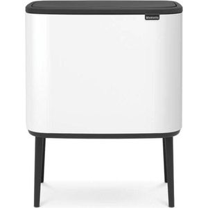 Brabantia - Bo Touch Bin - Prullenbak - Wit - 36 Liter