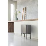 Brabantia - Bo Touch Bin - Prullenbak - Platinum - 36 Liter