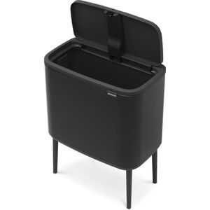Brabantia - Bo Touch Bin - Prullenbak - Matt Black - 36 Liter