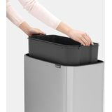Brabantia - Bo Touch Bin - Prullenbak - Matt Steel Fingerprint Proof - 36 Liter