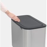 Brabantia - Bo Touch Bin - Prullenbak - Matt Steel Fingerprint Proof - 36 Liter