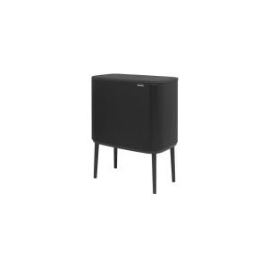 Brabantia Bo Touch Bin Prullenbak 3 x 11 liter Afvalscheiding Matt Black