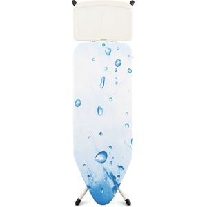 Brabantia Strijkplank C - met Stoomunithouder - 124 x 45 cm - Ice Water
