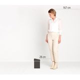 Brabantia Touch Bin Prullenbak 3 liter Platinum / Matt Steel deksel