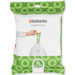 Brabantia PerfectFit Vuilniszakken - 23/30 l - Code G - 40 stuks