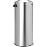 Brabantia - Prullenbak - Vlamverdovend - RVS - 30 Liter