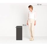 Brabantia - Prullenbak - Vlamverdovend - RVS - 30 Liter