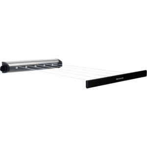 Brabantia Roldrooglijn - Uittrekbaar tot 4,4 m - 22 m - Matt Steel