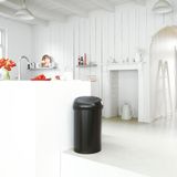 Brabantia - Touch Bin - Prullenbak - Matt Black - 60 Liter