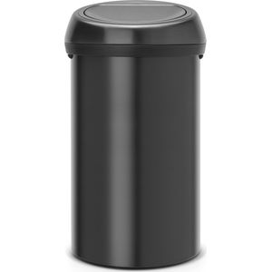 Brabantia - Touch Bin - Prullenbak - Matt Black - 60 Liter