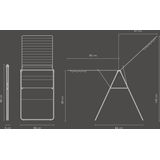 Brabantia HangOn Droogrek 25m Inklapbaar Wasrek Matt Black