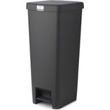 Step Up - Pedaalafvalemmer - Donkergrijs - Polypropyleen - Inhoud 40 l