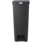 Step Up - Pedaalafvalemmer - Donkergrijs - Polypropyleen - Inhoud 40 l