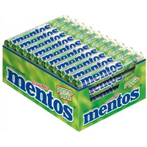 Mentos Green Apple Snoep Vegan 1x40rollen