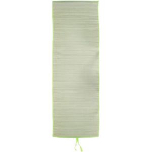 Rieten Strandmat - Oprolbare Rietmat - Appel Groen / Bruin - Ligmat Voor Buiten - 60 x 180 cm Strandmatje