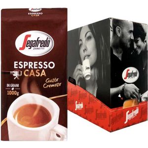 Segafredo - Casa Espresso Bonen- 4 x 1 kg