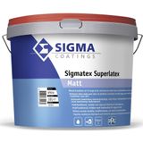 Sigma - Sigmatex Superlatex Matt - Muurverf - Wit - Watergedragen