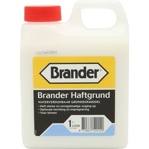 Brander - Haftgrund - Voorstrijkmiddel - Transparant - Oplosmiddelvrij - 1 Liter